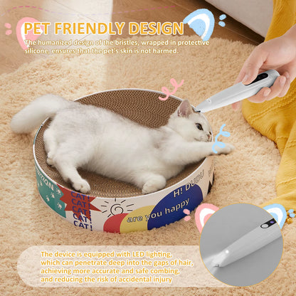 Professional Quiet Paw Trimmer for Dogs and Cats – Rechargeable with LED Light and Low Noise Technology